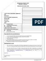 Personal Bond Refund Form