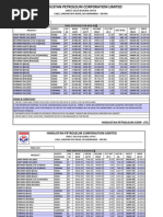 Bitumen Price List 1-09-2010 & 16-09-2010