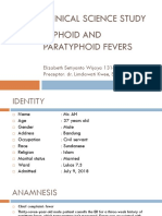 CSS Typhoid and Paratyphoid Fevers