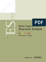 Diseño Curricular para La Educación Superior - Niveles Inicial y Primario