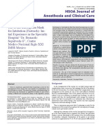 Use of The Laryngeum Mask For Intubation Fastrach Initial Experience in The Specialty Hospital DR Bernardo Sepulveda G Centro Medico Nacional Siglo XXI IMSS Mexico