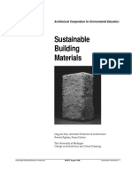 Sustainable Building Materials