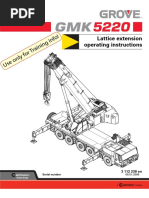 GMK 220 Operator Manuals