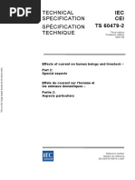 Technical Specification Spécification Technique: IEC CEI TS 60479-2