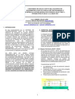 Criterios de Seleccion para Eq de Teleproteccion