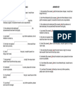 Inversion With Conditionals Answer Key