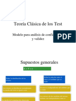 Teoría Clásica de Los Test