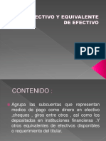 Dinamica de La Cuenta 10 Efectivo y Equivalente de Efectivo