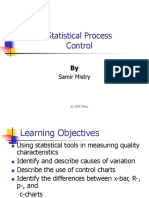 Statistical Process Control: Samir Mistry