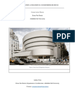 RESTORATION of SOLOMON R. GUGGENHEIM MUSEUM