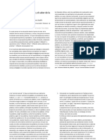 Notas Sobre La Experiencia y El Saber de La Experiencia PDF