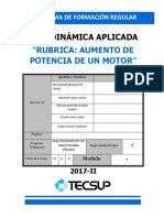 Rubrica Termodinamica PDF