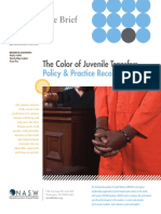 Color of Juvenile Transfer NASW Social Justice Brief