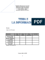 Tema 2 La Información PDF