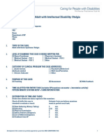 Case Study - Adult With Intellectual Disability SP Otalgia