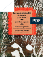 LAS COMUNIDADES DE ESP ANA Y DEL PERU - José Maria Arguedas