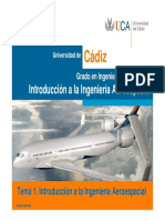 2013 - IIA - Tema01 - Introducción A La Ingeniería Aeroespacial