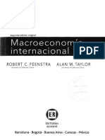 Feenstra, R Taylor, A. Macroeconomia Internacional. Cap 5, Sec 3, 4 y 5