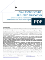 Plan Refuerzo Educativo