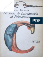 Lecciones de Introducción Al Psicoanálisis - Oscar Masotta