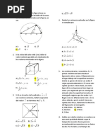 Problemas de Cinematica & Vectores