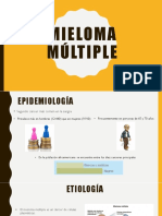 MIELOMA MúLTIPLE PRESENTACIÓN