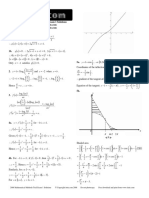 Itute 2008 Mathematical Methods Examination 1 Solutions