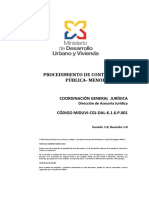 Manual de Procedimiento de Contratacion Publica Menor Cuantia