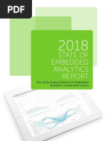 2018 State of Embedded Amalytics Report