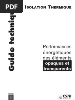 Thermique Du Batiment - RT2000 - Doc CSTB - Guide Technique