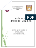 Nutricion Mineral