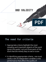 4 Chapter 8-Criteria and Validity