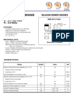 1SMB5913B - 1SMB5956B: Silicon Zener Diodes