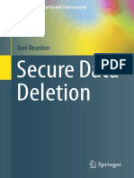 Secure Data Deletion - Joel Reardon