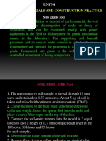 Highway Materials and Construction Practice: UNIT-4