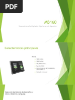 706-Mb160 - Funciones Principales de Los Equipos de Zkteco