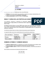 Química - Estructura Atómica