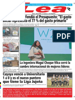 Periódico Lea Jueves 04 de Octubre Del 2018