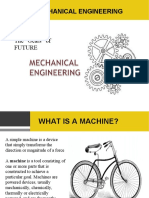 Mechanical Engineering: The "Gears" of Future