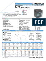 (HR5.8-12FR) : VRLA Rechargeable Battery