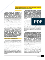 Lectura - Importancia para El Establecimiento Del Territorio de Ventas