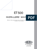 Sliding Gate ET500 - MAY06 PDF