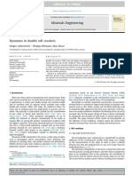 Dynamics in Double Roll Crushers