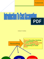 Introduction To Cost Accounting