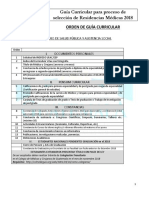 Guia Curricular para Elaborar Curriculum Vitae Ministerio de Salud Publica y Asistencia Social 2018 PDF