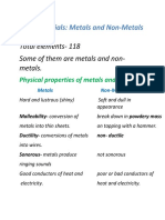 Class 8 Ch-4 Metal & Non-Metals Notes PDF