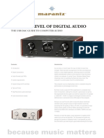 Marantz DAC White Paper 4 5 2016 PDF