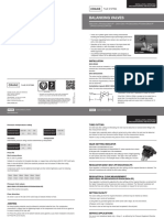 Crane FS Balancing Valve IOM
