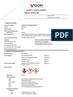 Ginger Oleoresin African Safety Data Sheet: 1. Identification