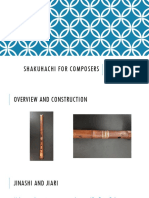 Shakuhachi For Composers